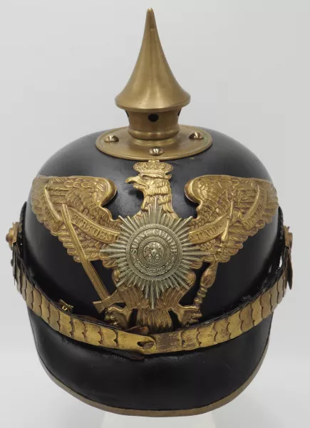 Prussian Model 1891 Garde Infantry Pickelhaube Visuel 1 principal